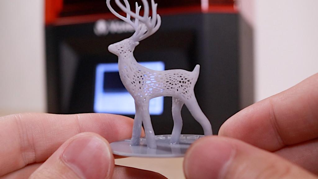 Deer in Voronoi style - the printed demo model