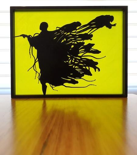 Voldemort Dementor - Harry Potter Themed Silhouette Art