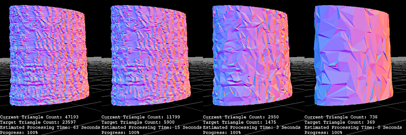 3D Scanned Tree Trunk Decimated 3D Scanned Tree Trunk Decimated