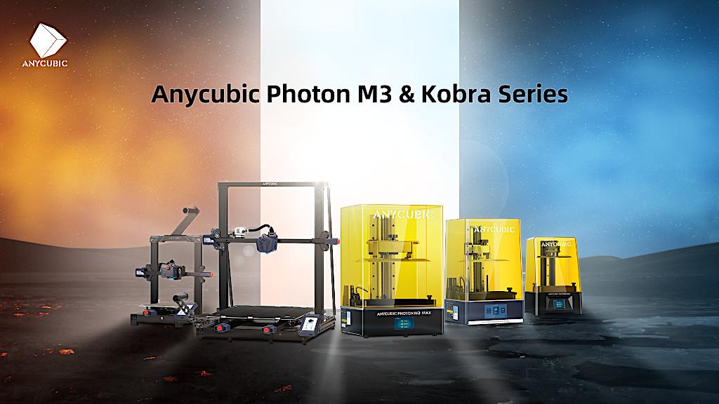 Anycubic Kobra and Photon M3 Series Launch