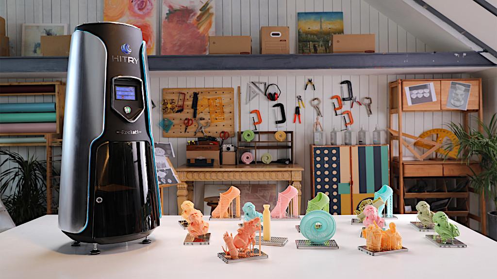 HiTry Rocket 1 Resin DCLF 3D Printer