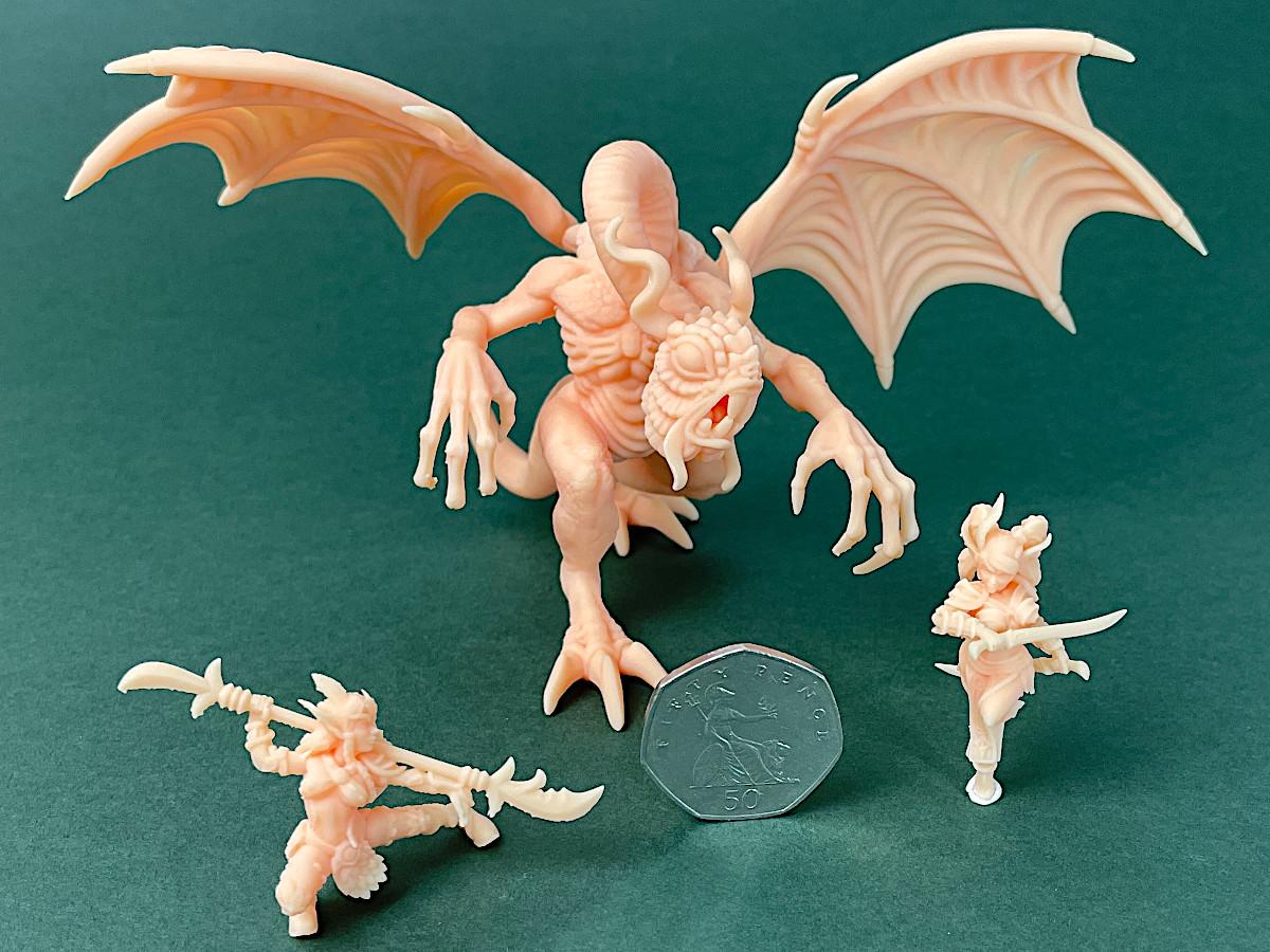3D Printed on Mono X - Faywood by Iain Lovecraft
