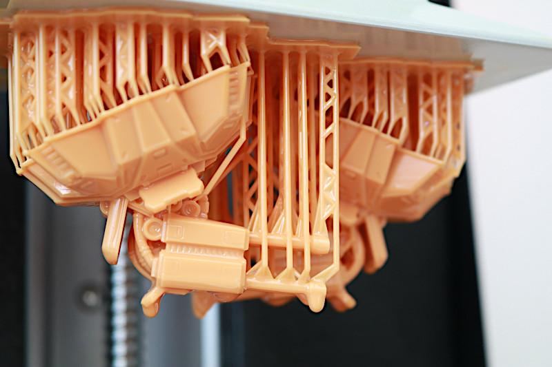 3D Printed Model - Before Post Processing and Curing 3D Printed Model - Before Post Processing and Curing