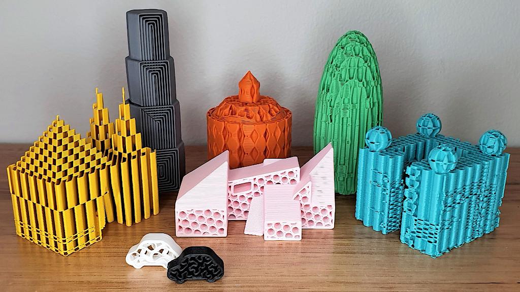 Infill Pattern Art - 3D Printing Without Walls