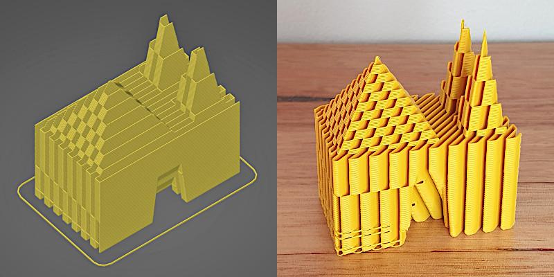 Pattern Orientation - Rectilinear Infill