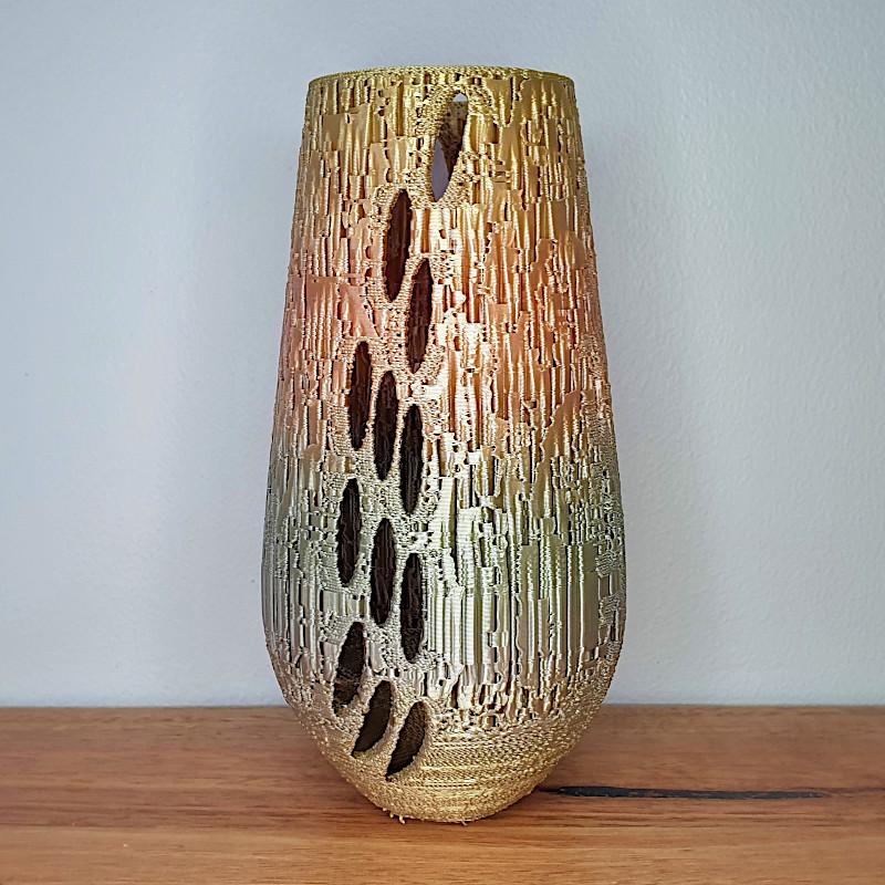Vase Without Walls - 3D Printed Infill - Hilbert Curve