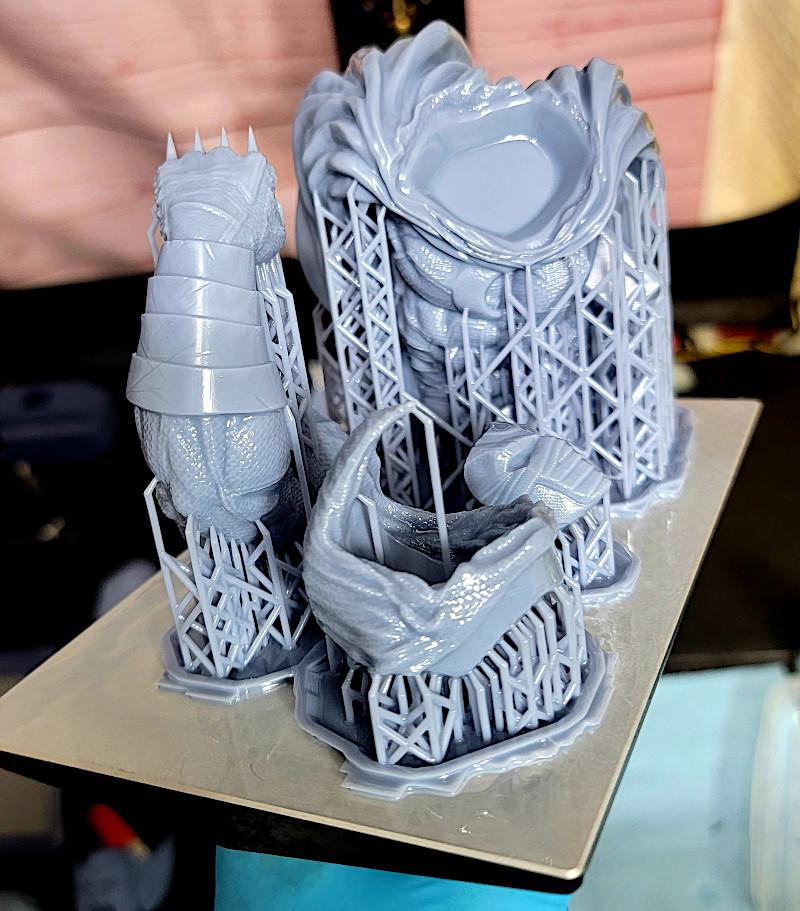3D Printed on M3 - Before Wash