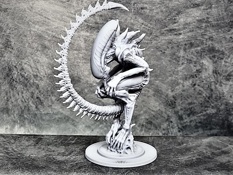 3D Printed on Photon M3 - Alien Xenomorph