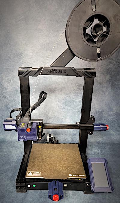 Anycubic Kobra 3D Printer with a Spool Holder