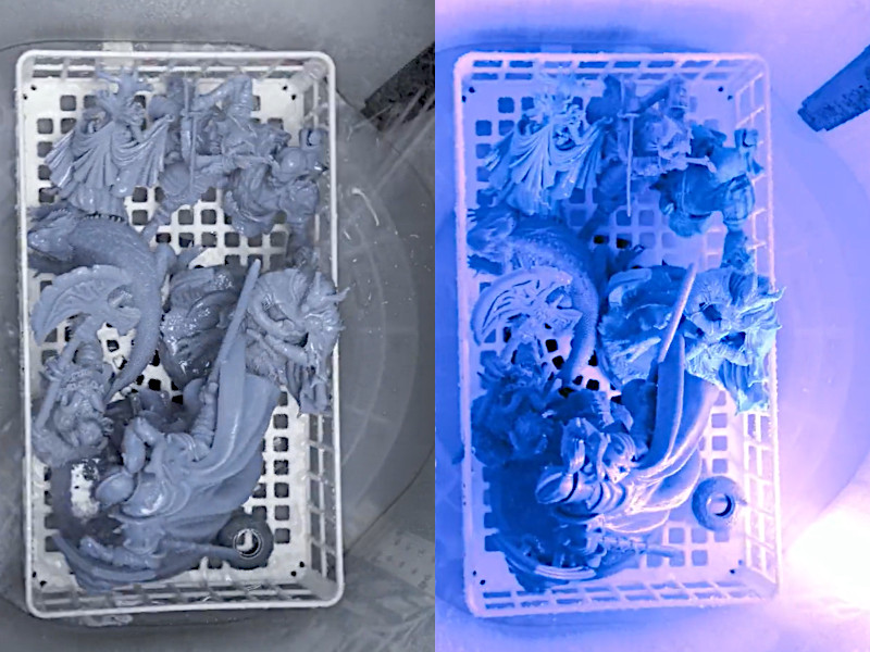 Washing and Curing Processes