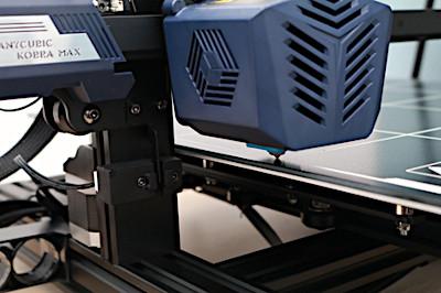 Kobra Max during automatic bed leveling