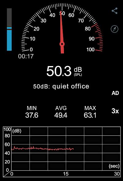Kobra Printing Noise Level