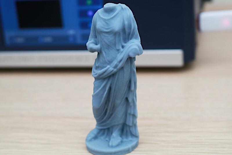 3D Scanned and Printed Statuette of Salus