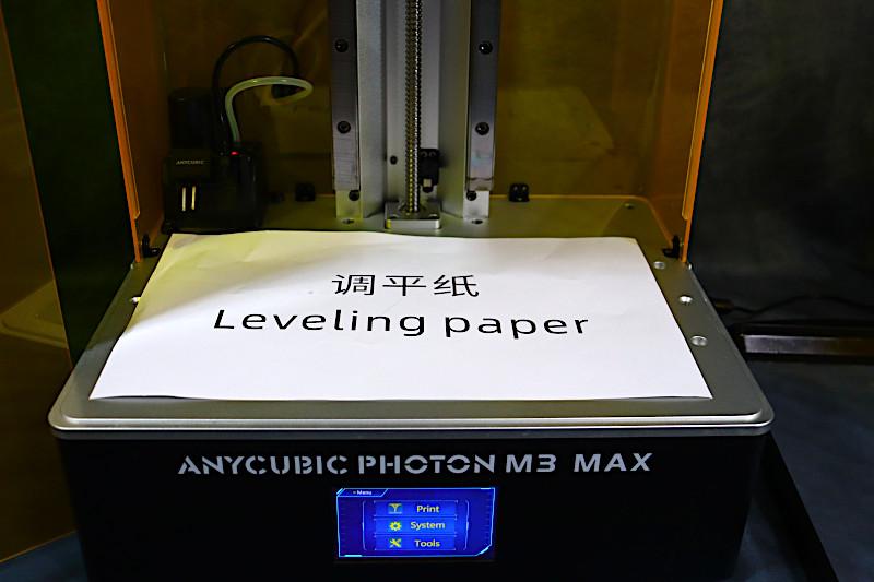 Printer and Leveling Paper