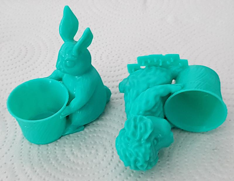 Model Base and Support Base Solidified Together