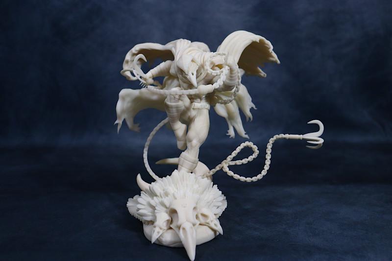 Moon Knight Sculpture 3D Printed in Resin
