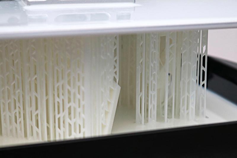 Print with Supports attached to buildplate