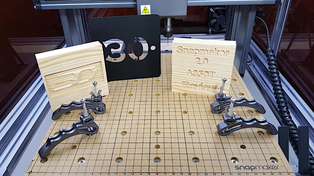 Snapmaker 2.0 A350T 私人教练 Mode - Test Projects
