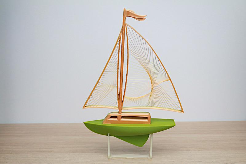 3D Printed and Assembled Sailboat by 3DPrintBunny