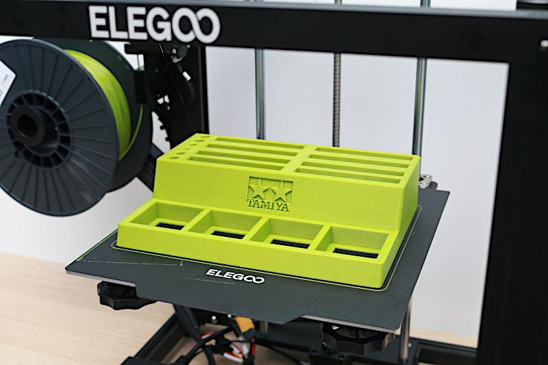 Tamiya Paint Holder - Printed on Elegoo Neptune X