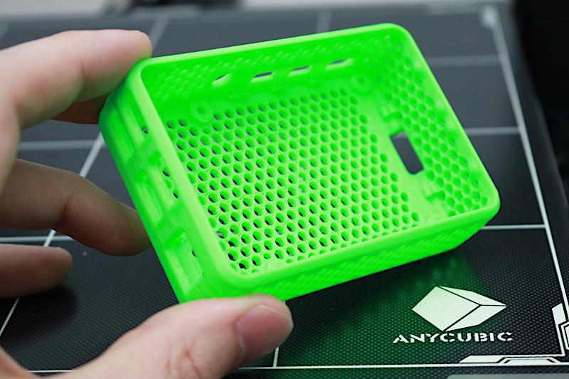 Pi4 Case in Green PLA