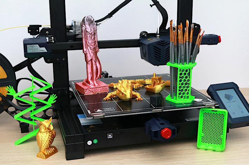 The Anycubic Kobra Plus and Test Prints