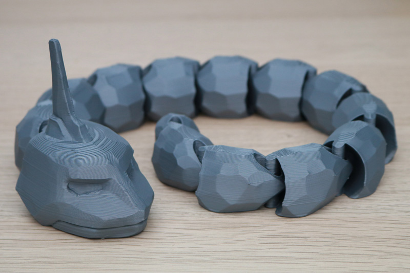 3D Printed Articulated Onix