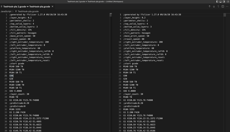 Gcode codes