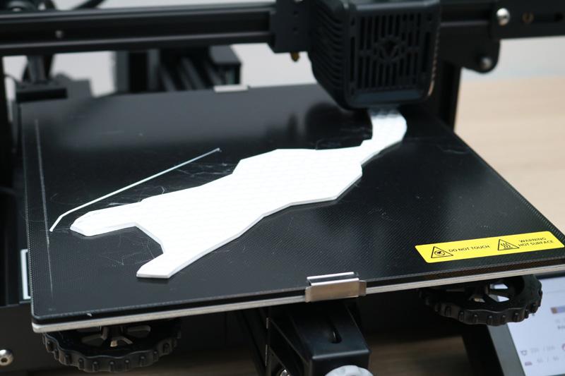 Monoprice Joyle - 3D Printing in Process