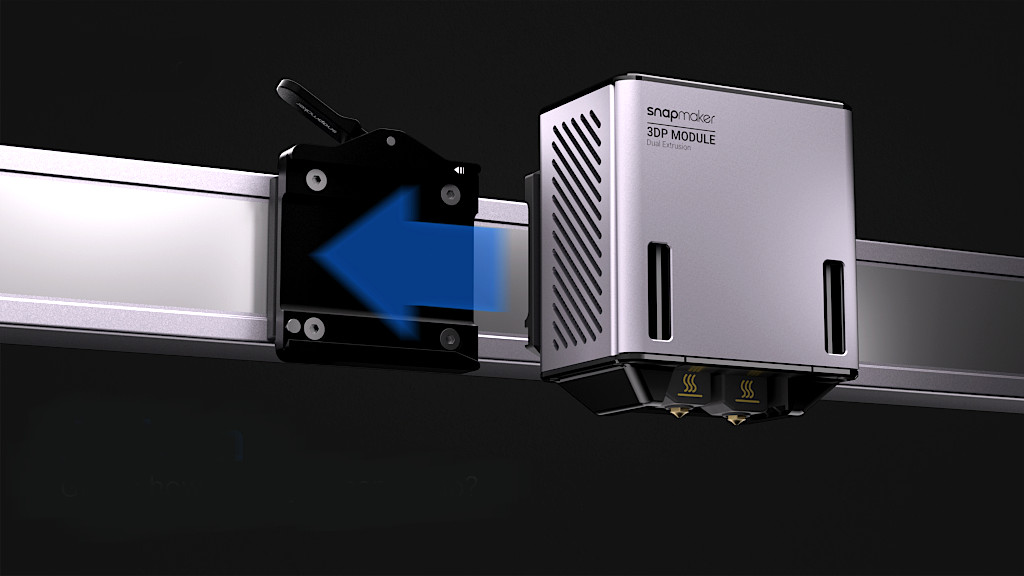Snapmaker Artisan Dual Extruder Quick Swap