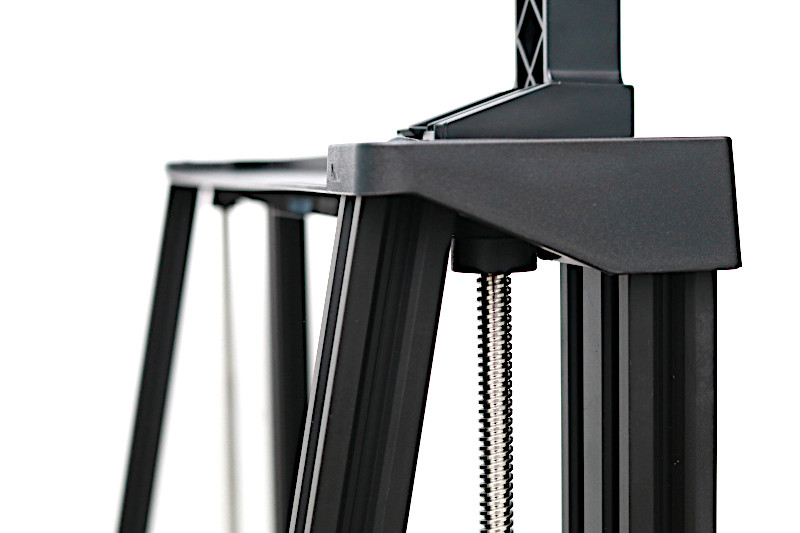 Z Axis threaded rods with additional frame