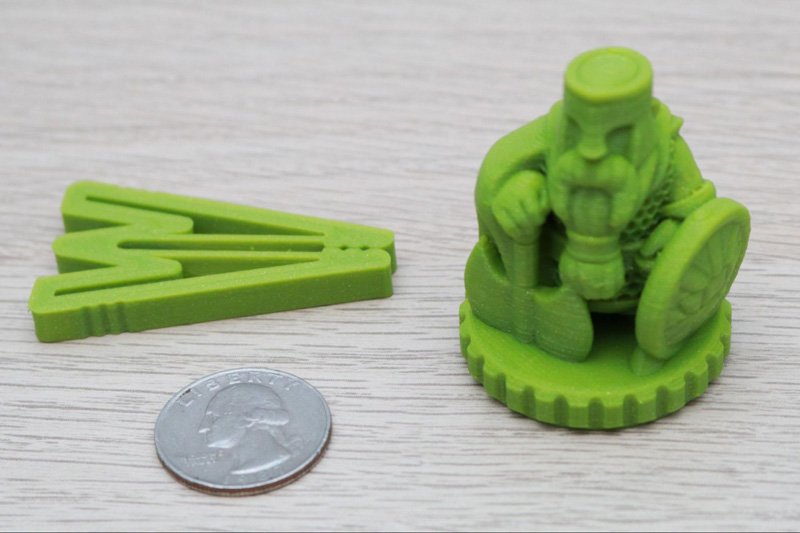 Chip clip and Guardian demo testing prints
