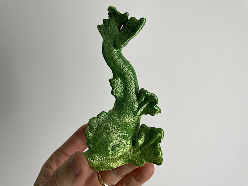 3D Printed Thames Lamp Standard Ornament Creature