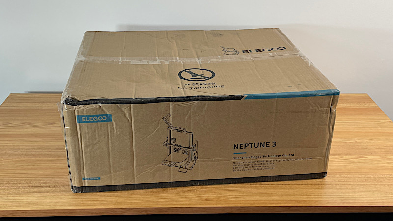 Elegoo Neptune 3 Product Box