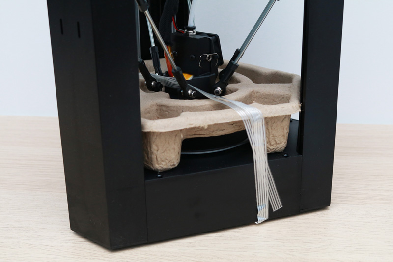 Mini Delta V2 extruder secured
