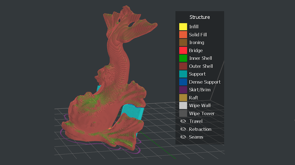 Slicer Software - Model in Preview