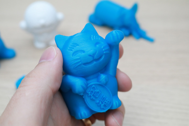 Test Print in Blue PLA