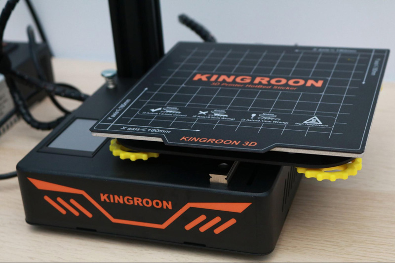 The Kingroon KP3S Base and Print Platform