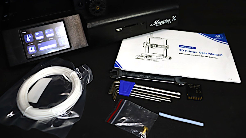Filament Sample and Included Tools