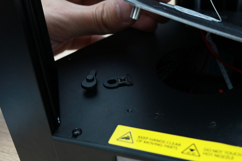 Z axis triggers under the platform