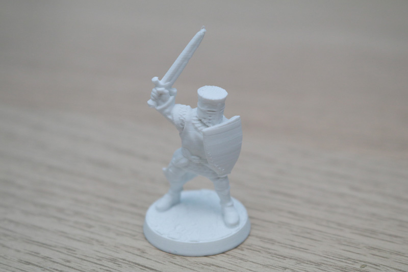 Crusader Knight Test Print