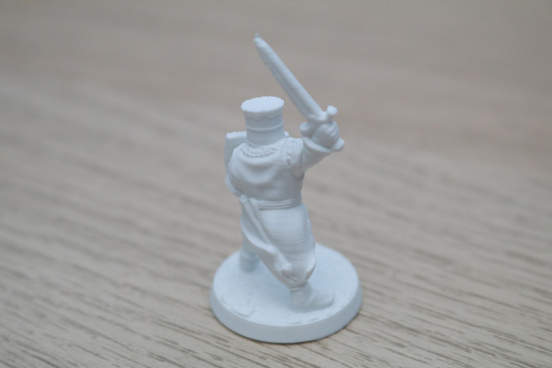 Crusader Knight Back View