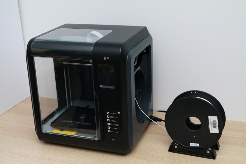The Monoprice Voxel with External Spool Holder