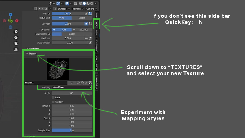 Set Your Brush Texture in Blender