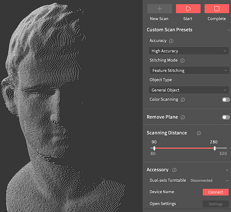 Test Model Point Cloud
