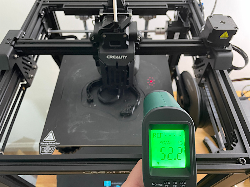Measuring Bed Temperature of Ender 5 S1