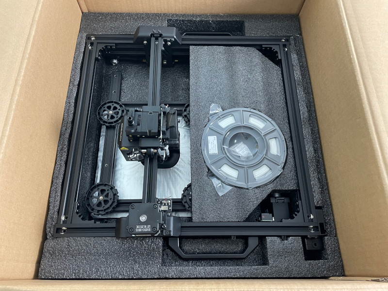 Ender 5 S1 Parts and Filament Sample