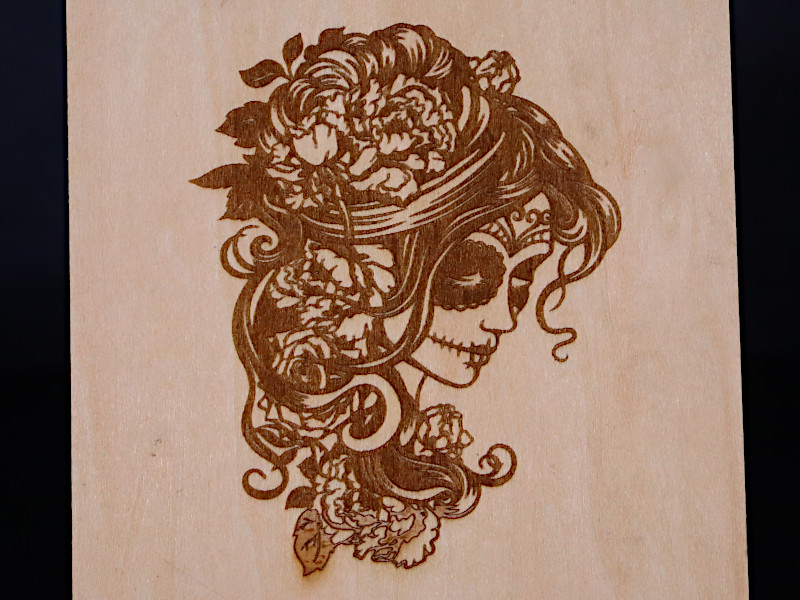 Laser Engraved Sugar Girl