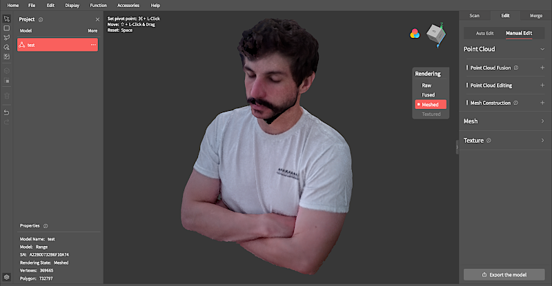 Scanned Human