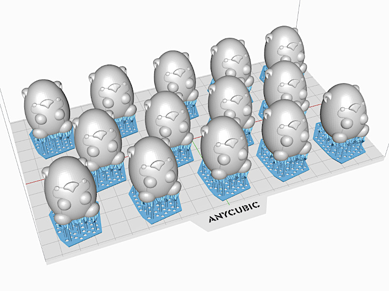 Full Build Plate of Otters